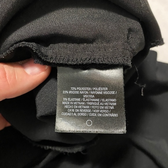 Tahari Straight Leg Black Dress Pants Women's - Picture 4 of 7